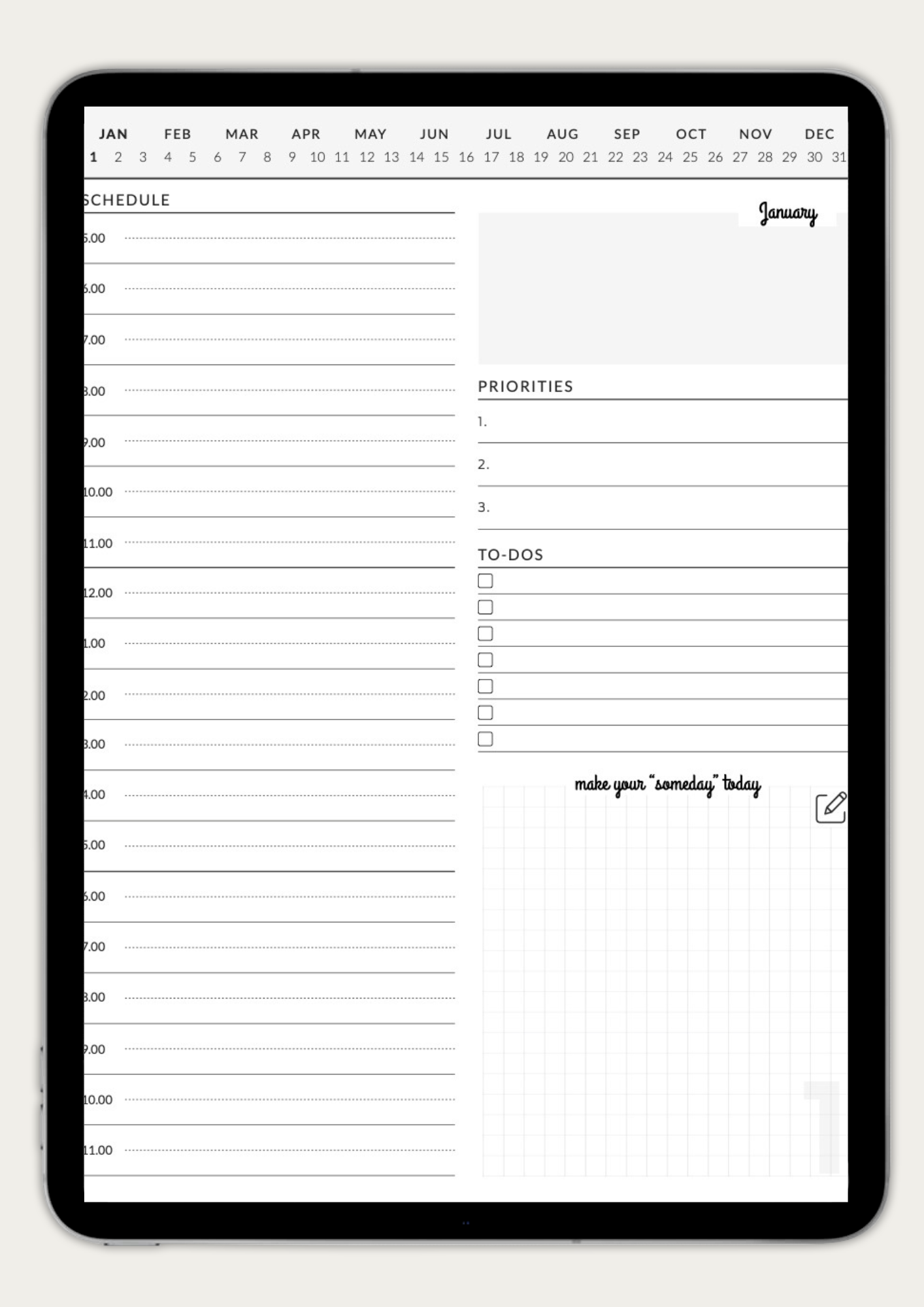 Daily planner for productivity, Undated digital planner, GoodNotes planner template, Daily planner download, Planner for efficient days, Digital planner for scheduling, GoodNotes daily planner, Planner for organization, Daily planner PDF,