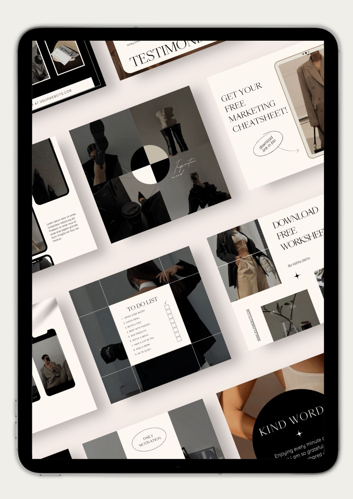 100 Luxury Instagram Templates - TOP TIER Communications