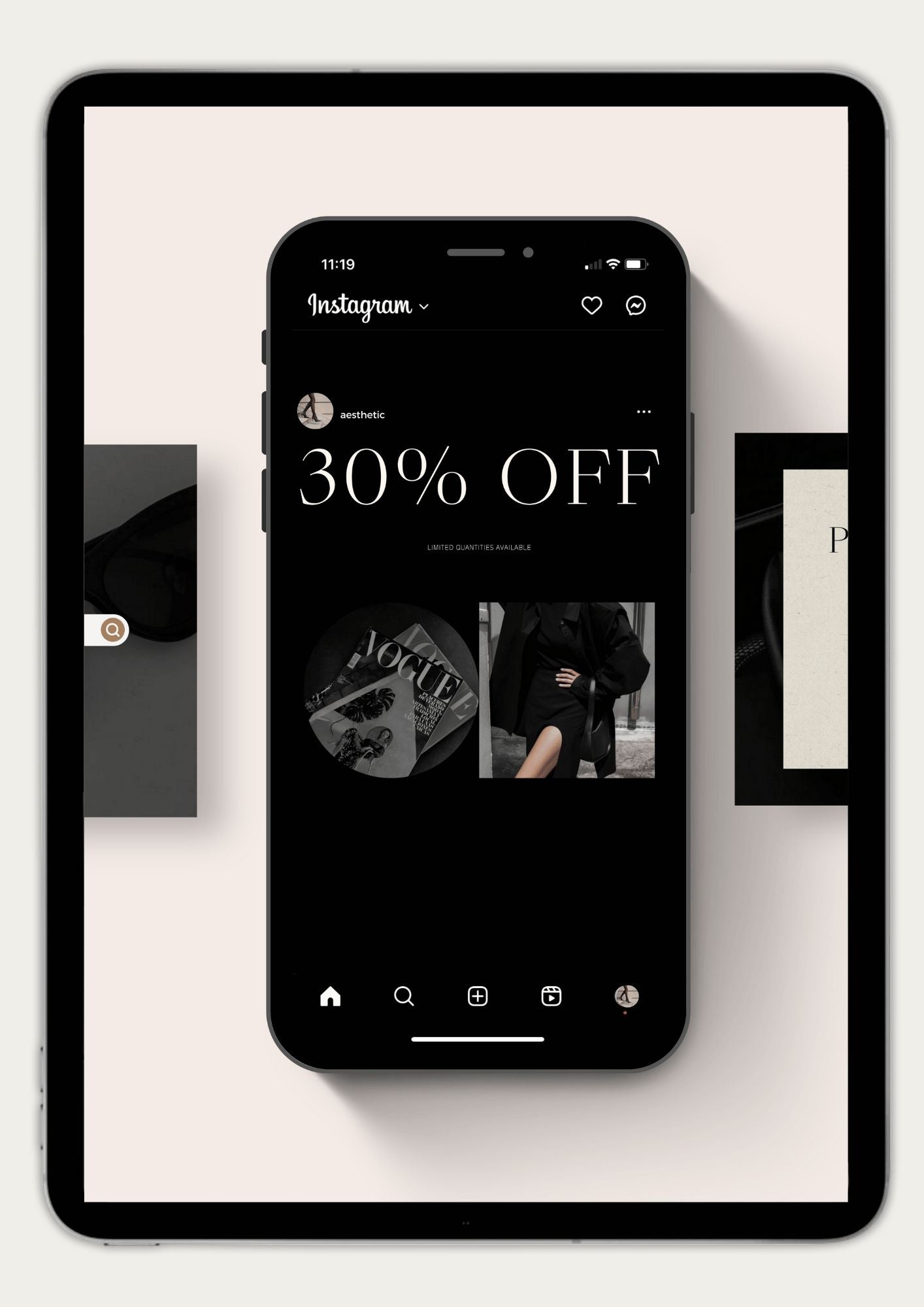 100 Luxury Instagram Templates - TOP TIER Communications