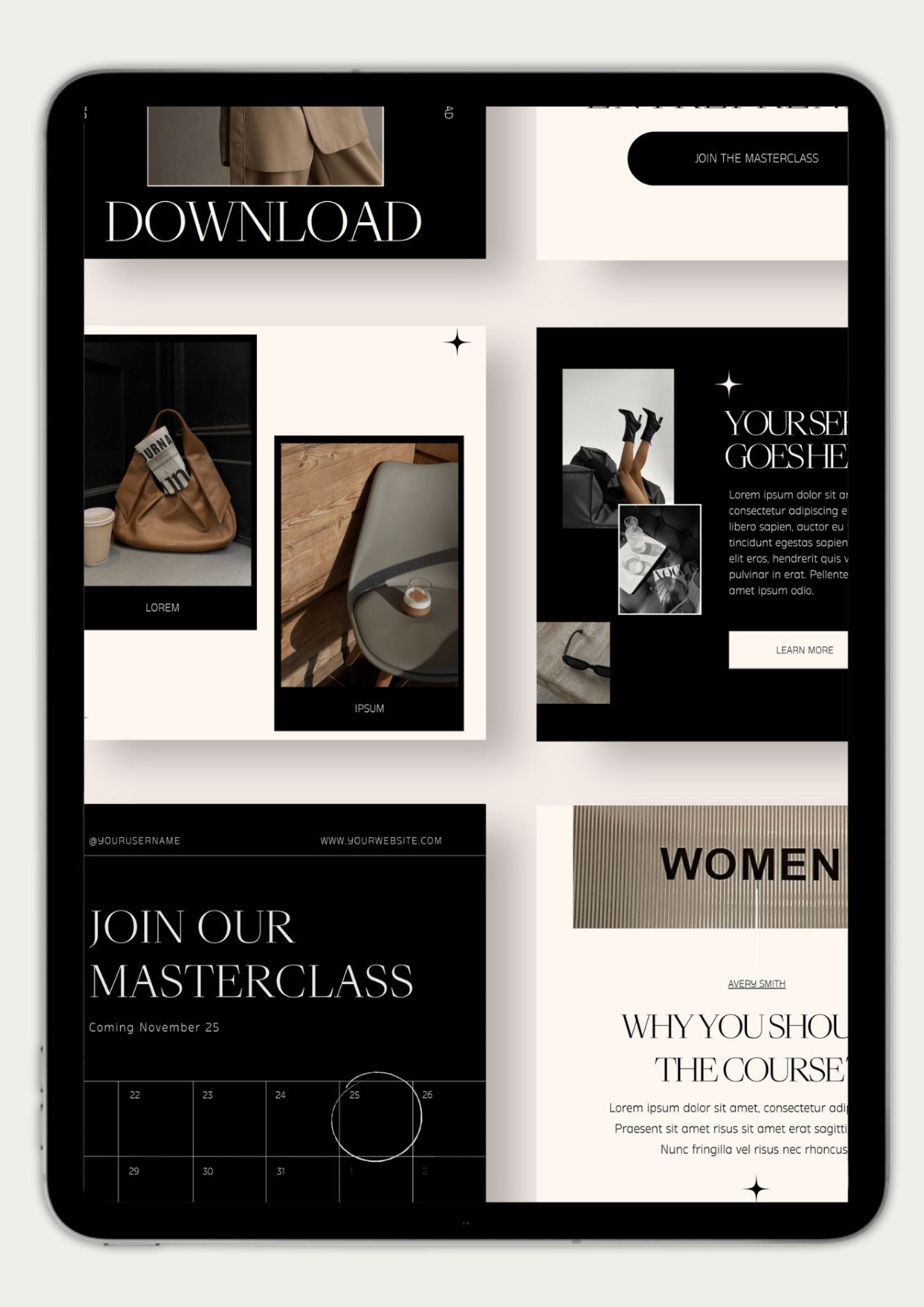 100 Luxury Instagram Templates - TOP TIER Communications