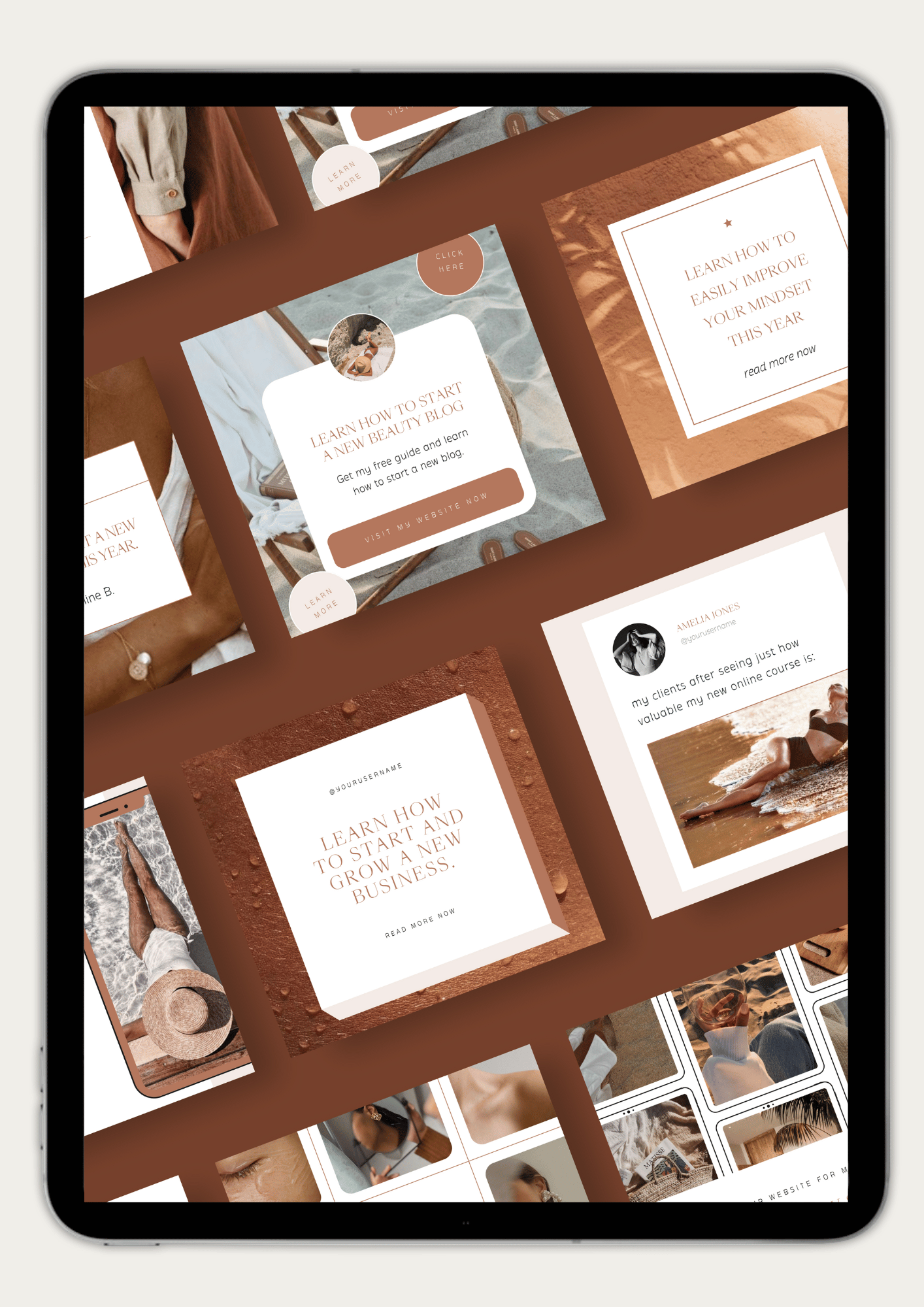 100 Business Instagram Templates - TOP TIER Communications