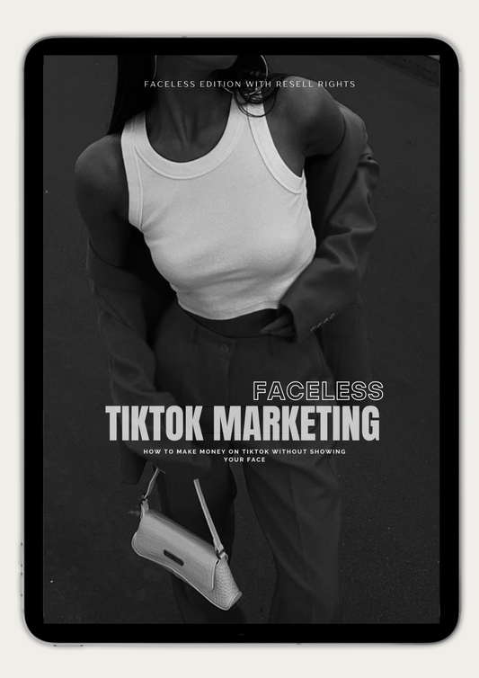 FACELESS TIKTOK MARKETING GUIDE