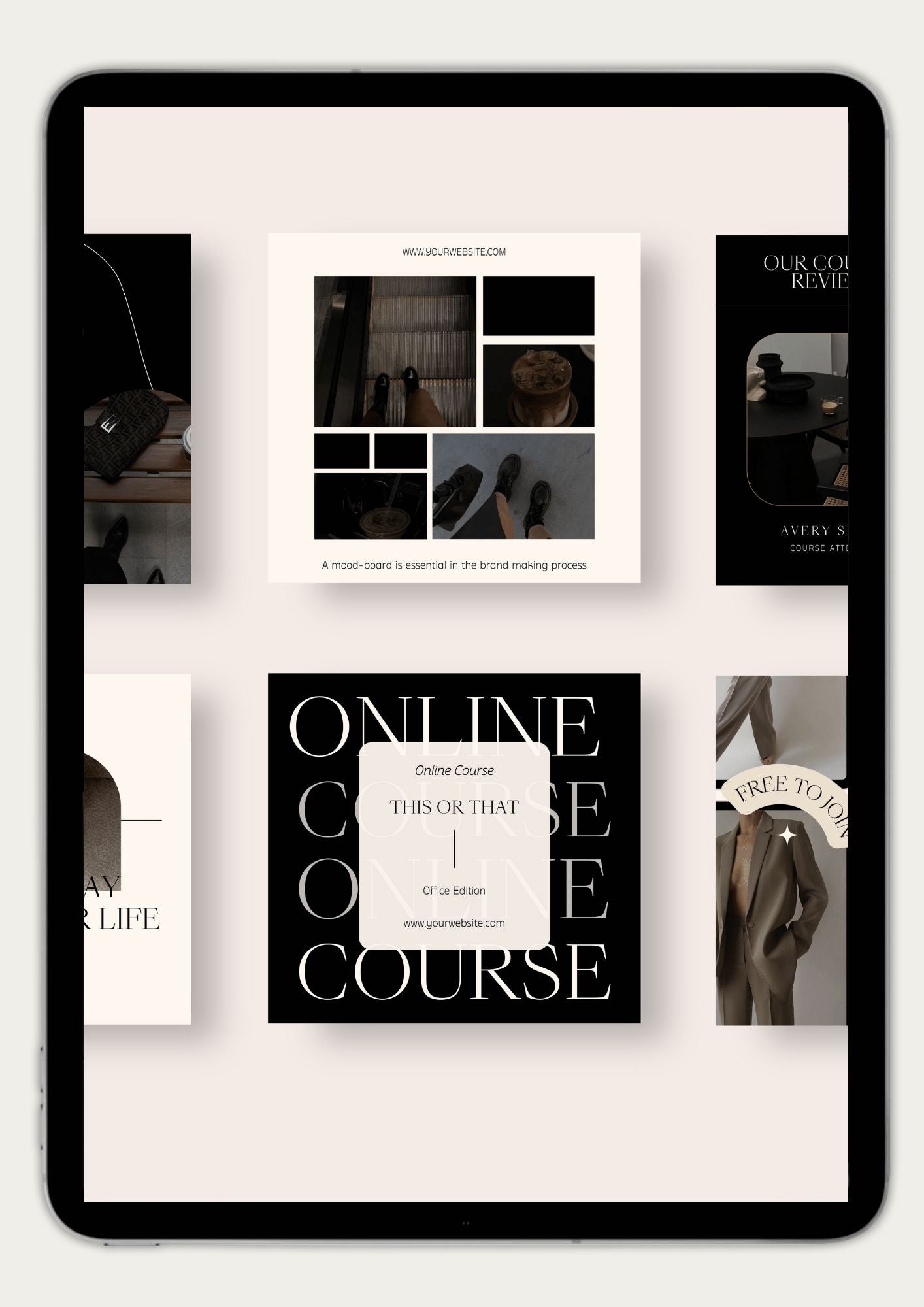 100 Luxury Instagram Templates - TOP TIER Communications