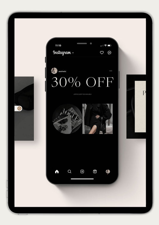 100 Luxury Instagram Templates - TOP TIER Communications