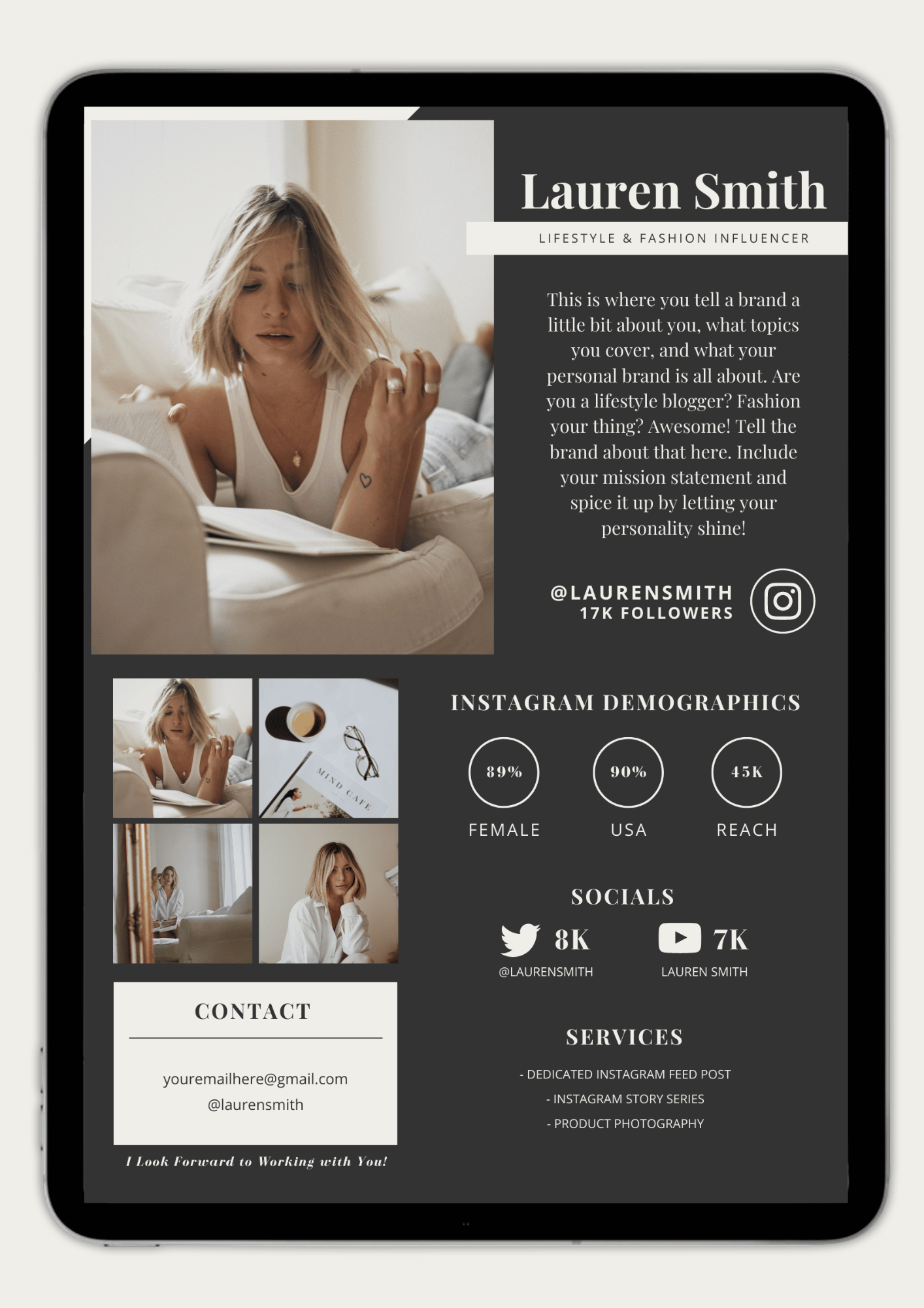 Media Kit Template 02 - TOP TIER Communications