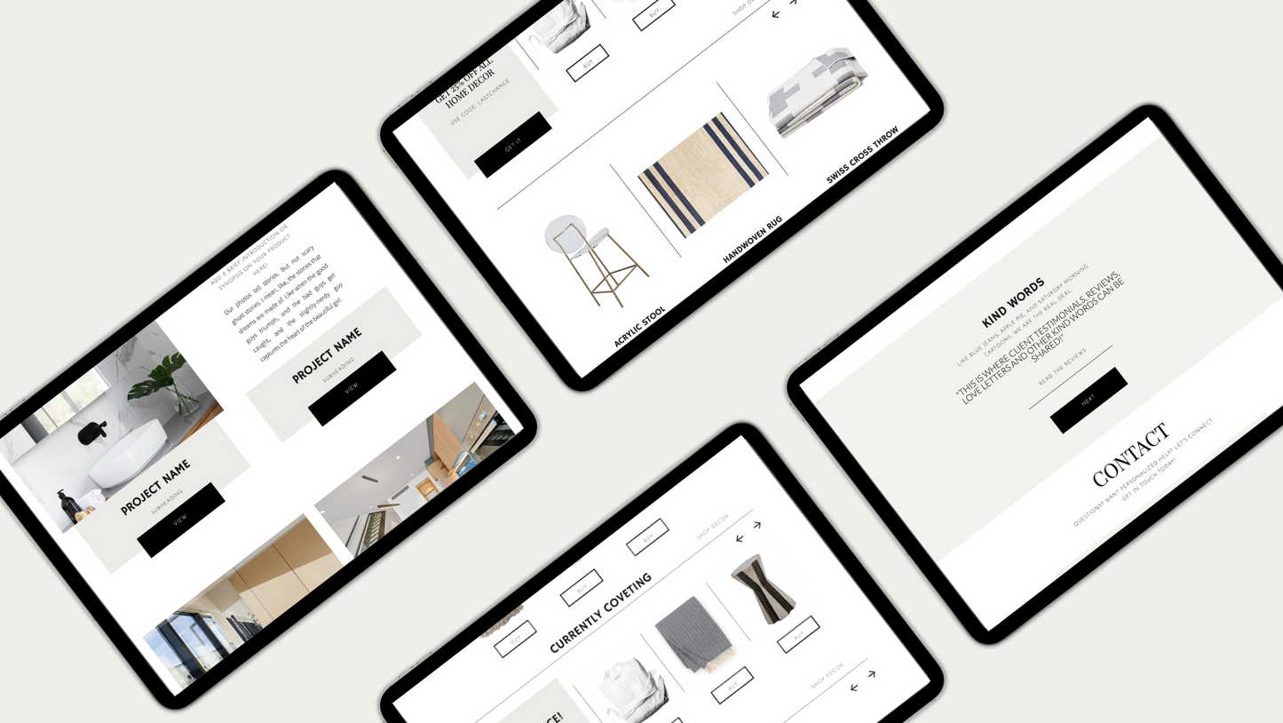 Buckingham Showit x TOP TIER Website Template - TOP TIER Communications