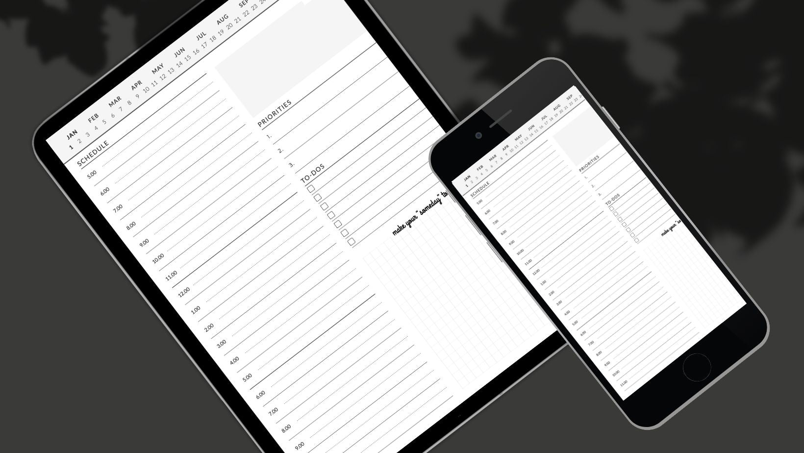Undated planner for iPad Pro, GoodNotes planner template free, Planner for task management, Daily planner for daily routines, Digital planner for GoodNotes app, GoodNotes planner template iPad