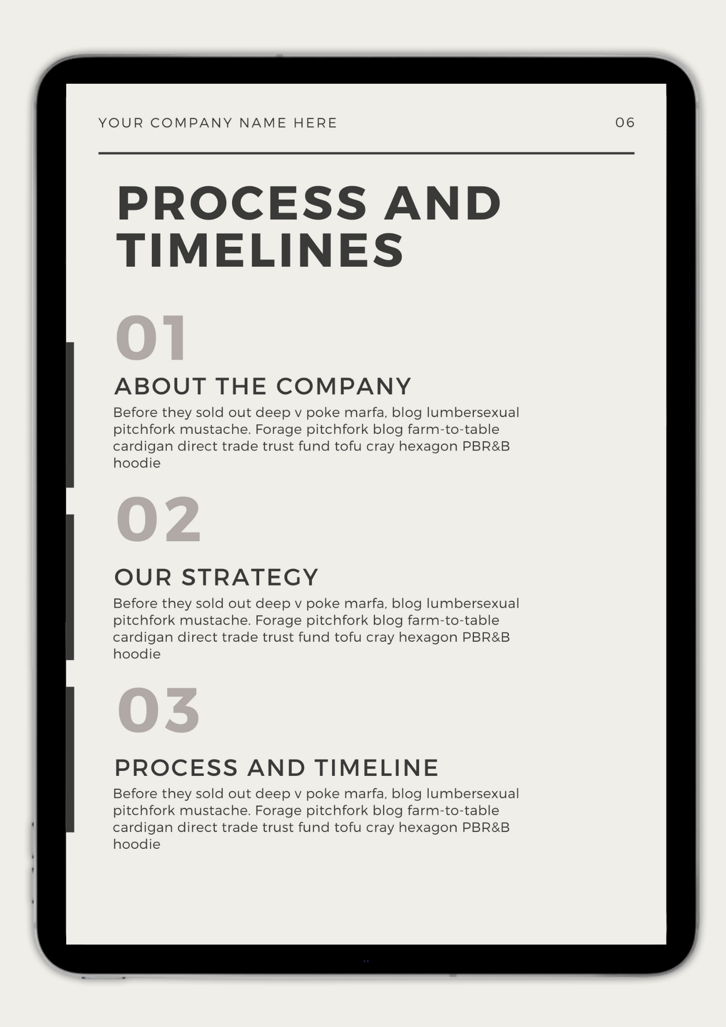 TOP TIER MARKETING MATERIAL: Pitch Deck 002